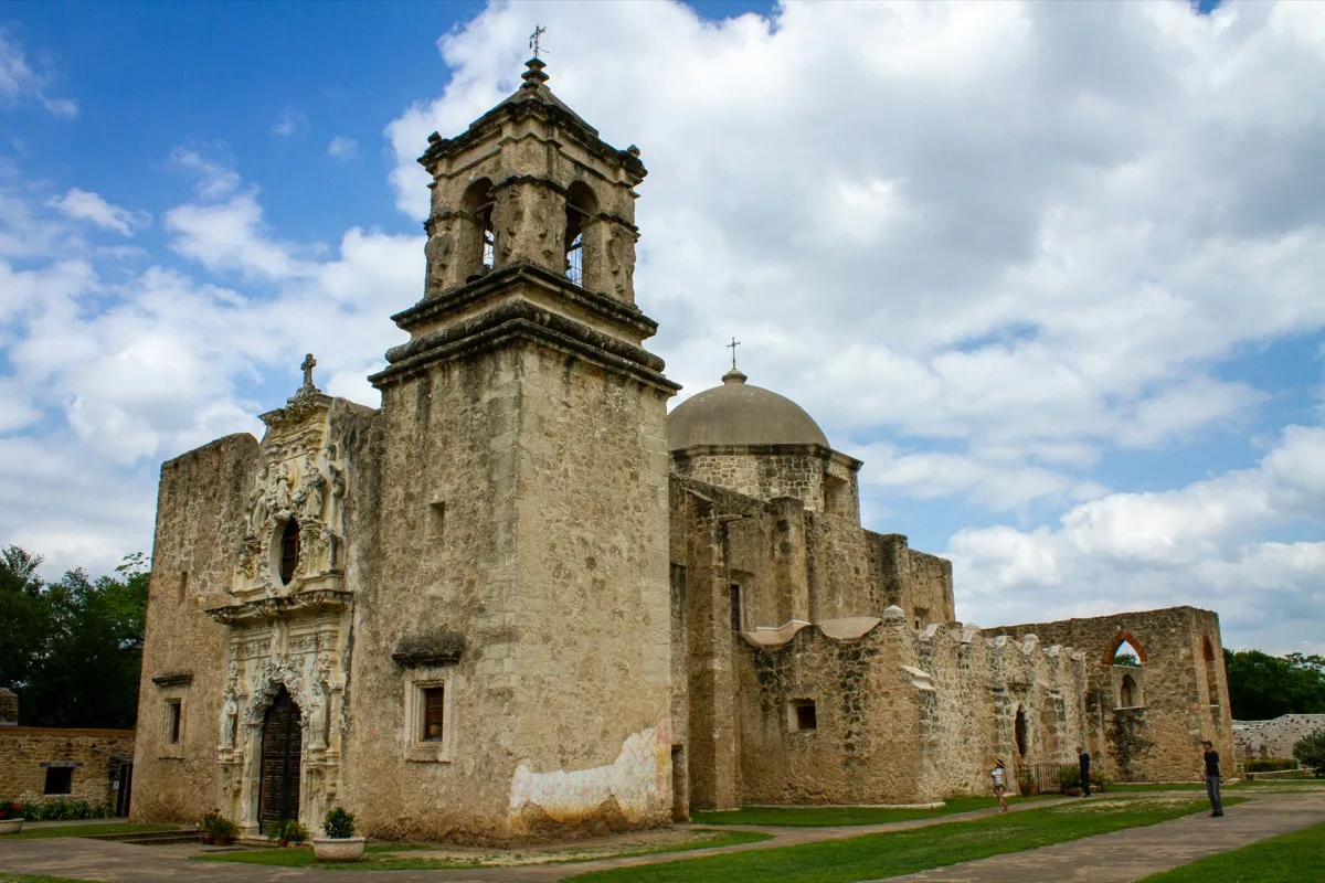 Mission San Jose, a UNESCO World Heritage Site in San Antonio